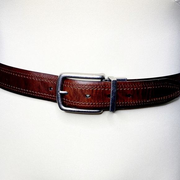 Columbia 36/90 brown Leather Belt - Picture 1 of 7
